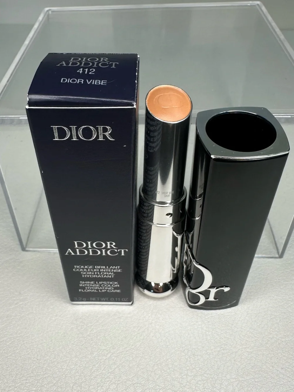 Dior Addict Lipstick 412 Dior Vibe - Peachy Nude